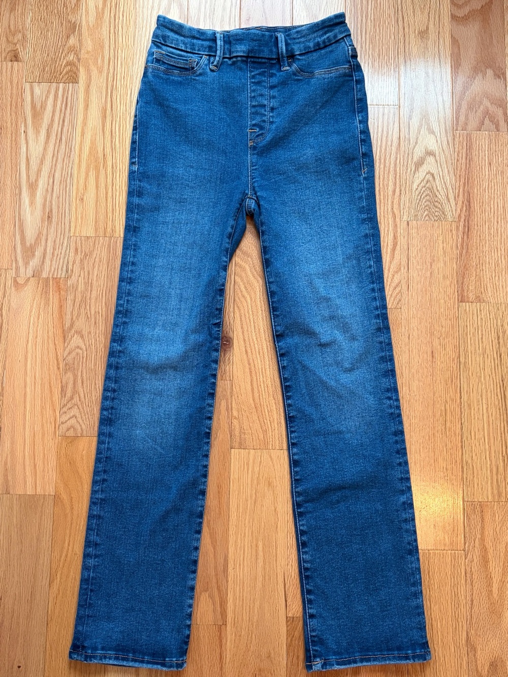 Good American Dark Wash Jeans.